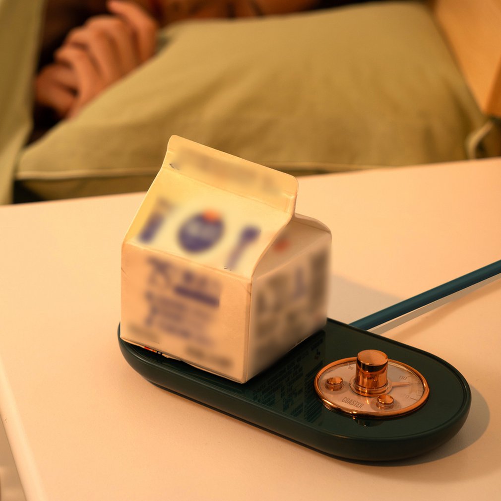 USB Cup Heater Cup Warmer Plate Smart Thermostatic Cup Coaster 3 Gear Appointment Heating Mat Pad For Coffee Milk Tea