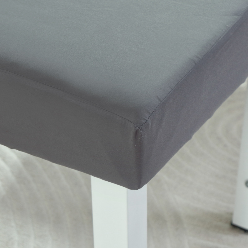 Solid Beauty Salon Bed Cover Skin-friendly Cotton Fitted Bed Sheet for SPA Massage Salon Bed with Holes