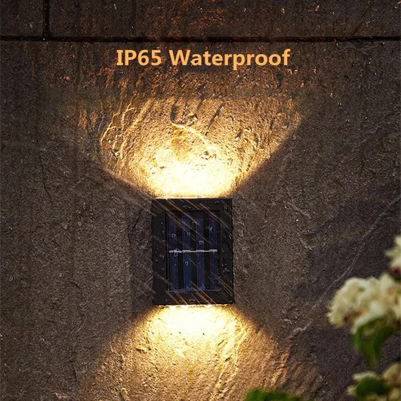 Solar- LED Außen leuchte Solar- beleuchtung Sensor Lampe Straßen laternen Außen garten Dekoration Girlande wasserdichte Solar- Zauberstab leuchte