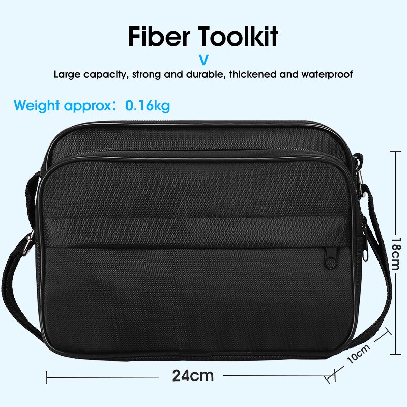 FTTH Fiber Optic Tool Kit with Fiber Cleaver -70~+10dBm Optical Power Meter Visual Fault Locator 10mw