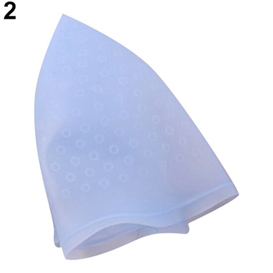 Silicon Reusable Salon Hair Color Cap Hair Colouring Highlighting Dye Cap Frosting Tipping Styling Tools: Light Blue