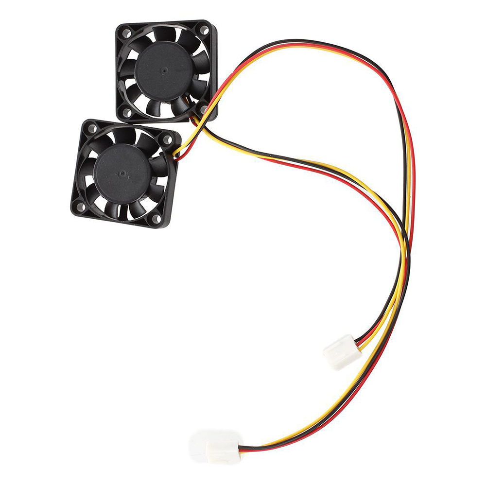 Cooling Fan 5010 DC 12V 3Pin Interface 50X50X10mm for Computer Network Card CPU Graphics Card Cooler Small Exhaust 40x40x10mm