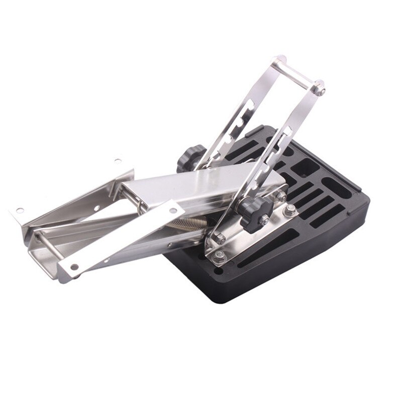 Boat accessories marine Stainless steel 2 Strokes Kicker Outboard Motor Bracket Heavy Duty for Marine Boat