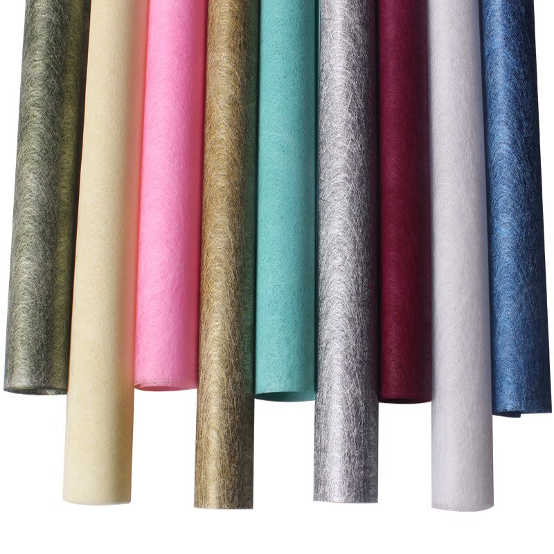 3 Sheets Flowers Bouquet Wrapping Silkworm Paper DIY Florist Craft Material Packaging Paper Wedding Decor Scrapbook Origami