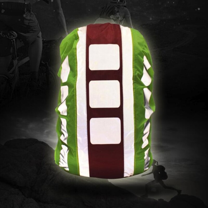 20-55L Waterproof Reflective Backpack Cover Camping Outdoor Cycling Rain Cover Hiking Cycling Bag Cover