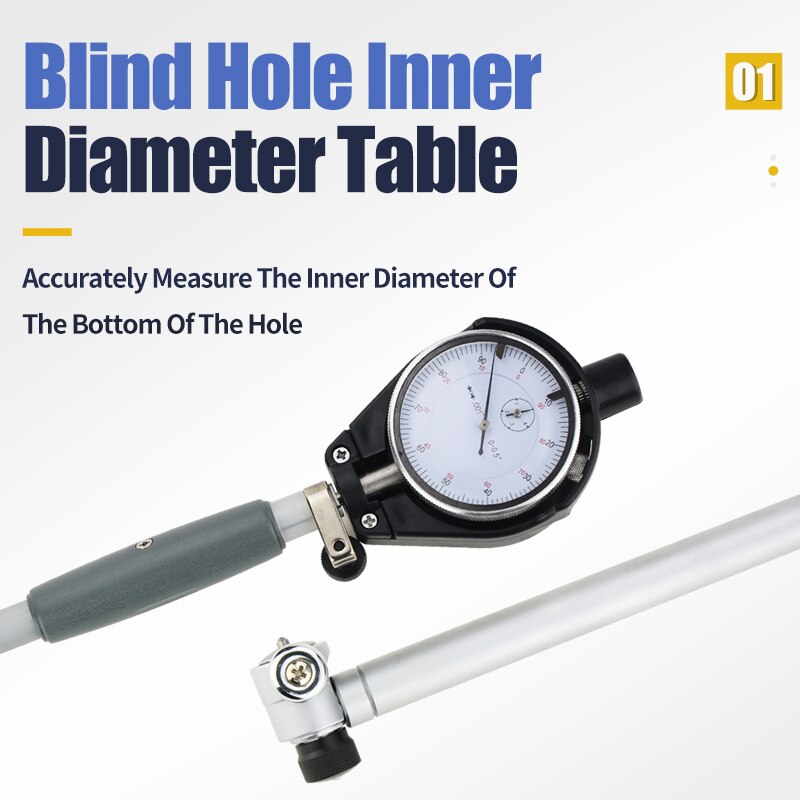 Meten Staaf 0.01Mm Dial Bore Gauge 18-35Mm 35-50Mm 50-160Mm Center ring Meetklok Micrometer Meters Meetinstrumenten