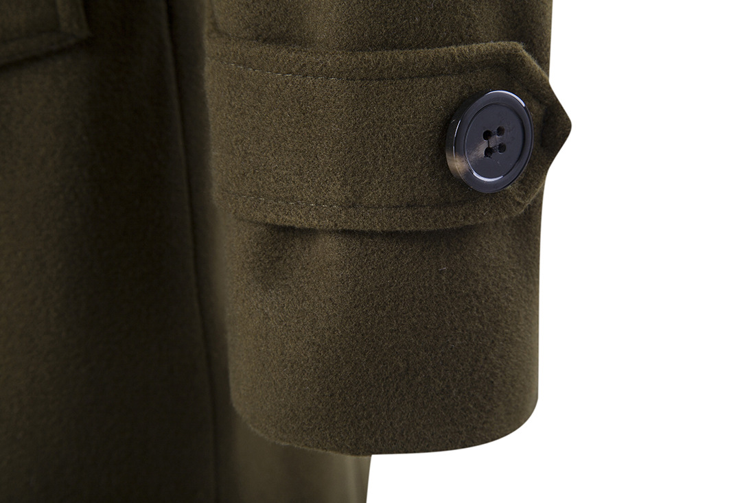 wollen jas voor mannen Herfst Winter Casual dikke double-breasted jassen wollen jas windjack voor mannen 4XL