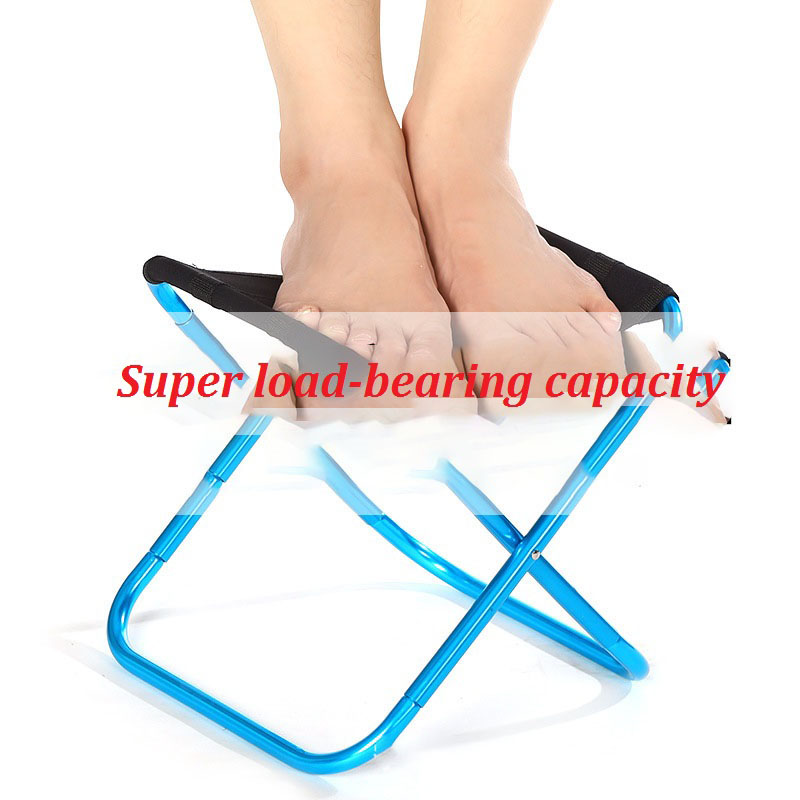 Petite chaise pliante Portable, tabouret d&#39;extérieur, Ultra léger, pour voyage, pique-nique, Camping, pêche, métro, Train