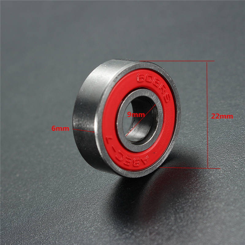 10 PCS ABEC 7 608RS Skate Scooter Skateboard Wheels Spare Bearings Ball Roller Highest Precision Shafts