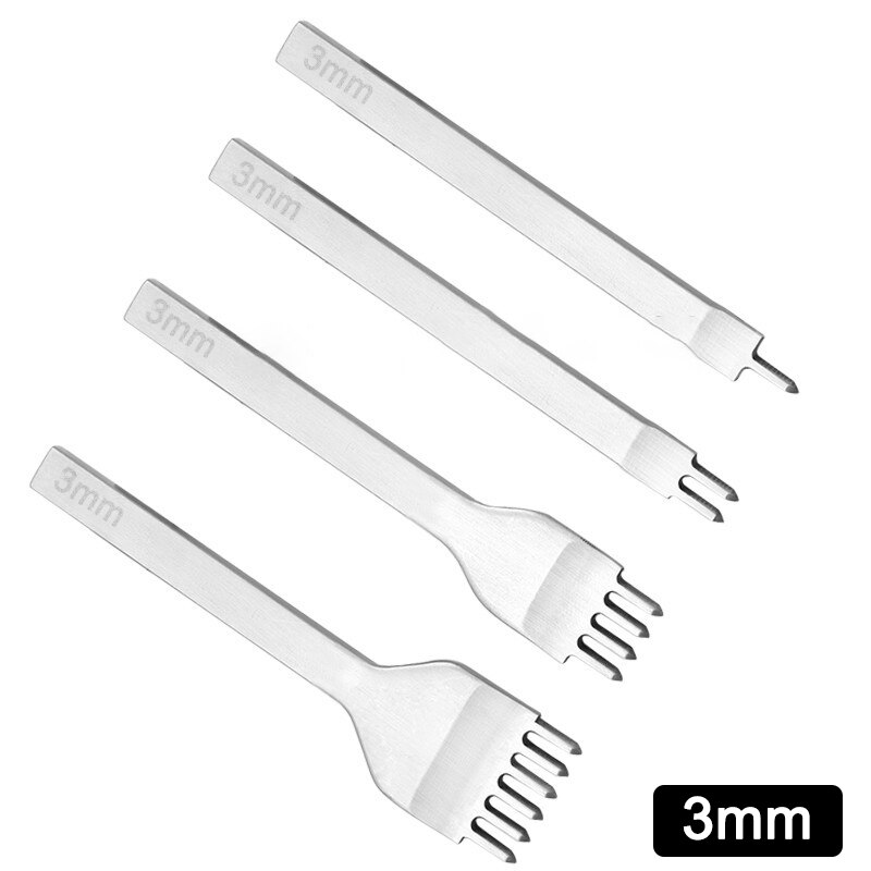 Wood Leathercraft Hand Stitching Leather Craft Lacing Sewing DIY Table Desktop Tool Portable Horse Clamp 1pcs: 3mm