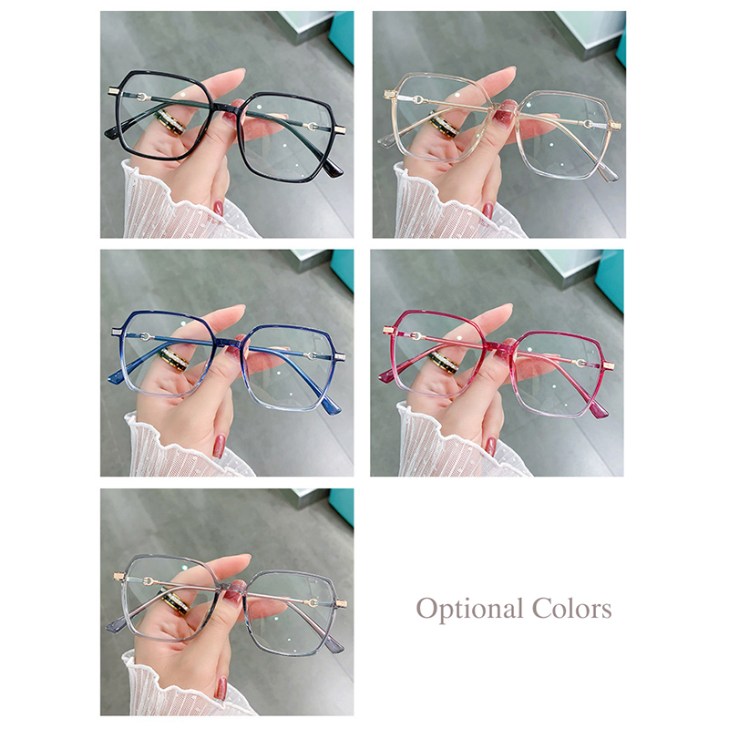 Prescription Eyeglasses Frame Women Eyeglasses Full Rim Flexible TR-90 Glasses Frame Optical Eyewear Female Spec