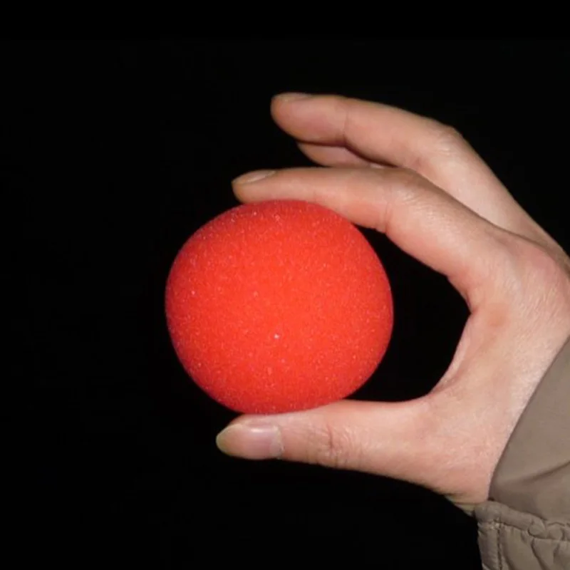 10 st supermjuk svampboll  (6cm)  magiska trick som dyker upp/försvinner bollar magia scen gatuillusioner gimmick roliga klassiska leksaker