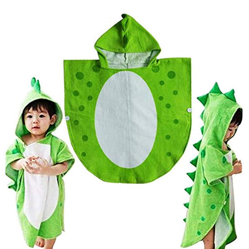 Dino Infant Hooded Towel Robes main image 1