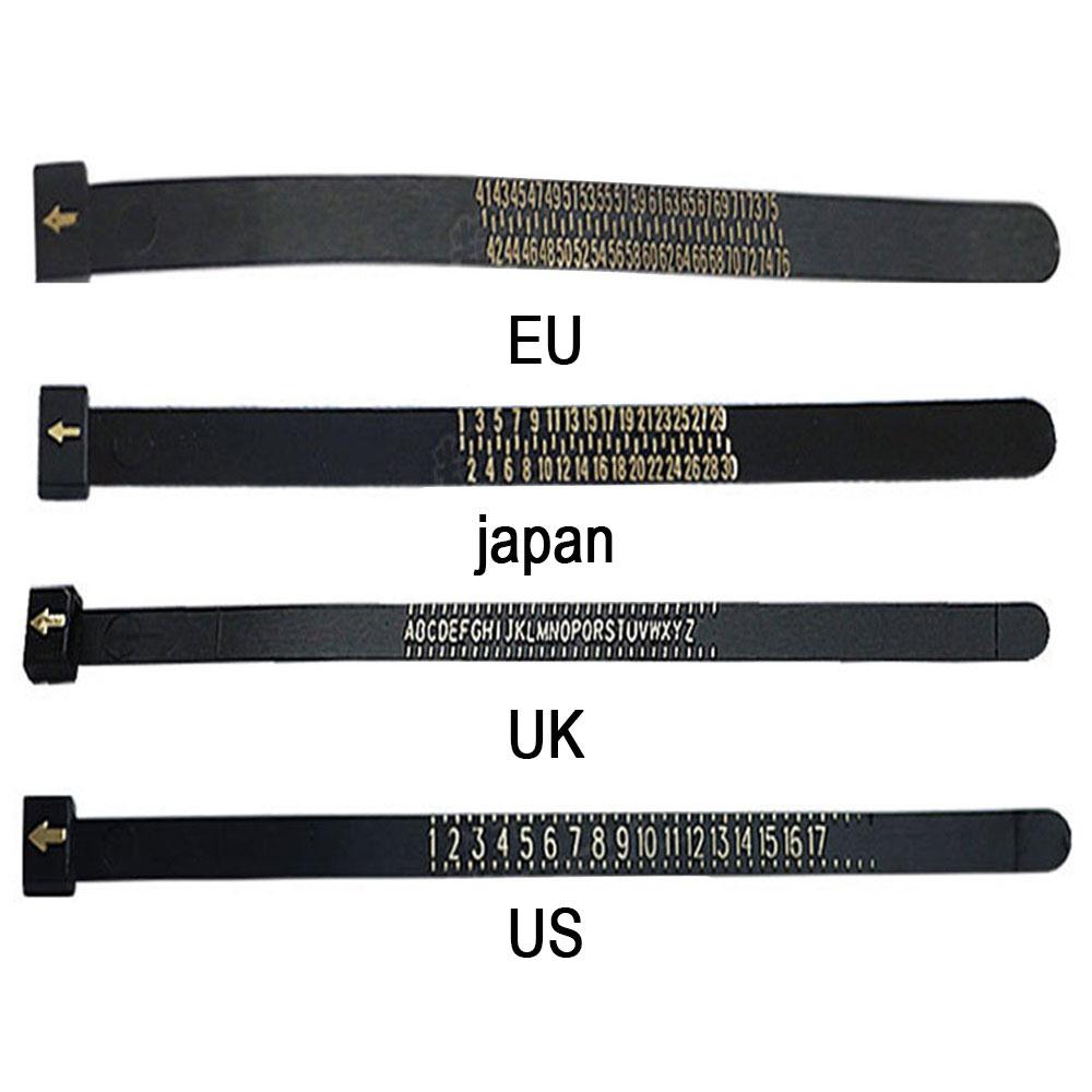 Finger Ring Sizer Measuring Tool US Size Jewelry Easy To Use Alloy Gauge Ring Gauge Tool Equipments Tester