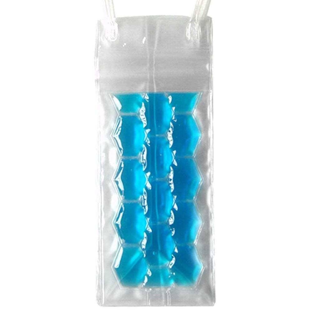 Bolsa para enfriar botellas de vino, soporte de Gel de refrigeración, cubo, enfriador
