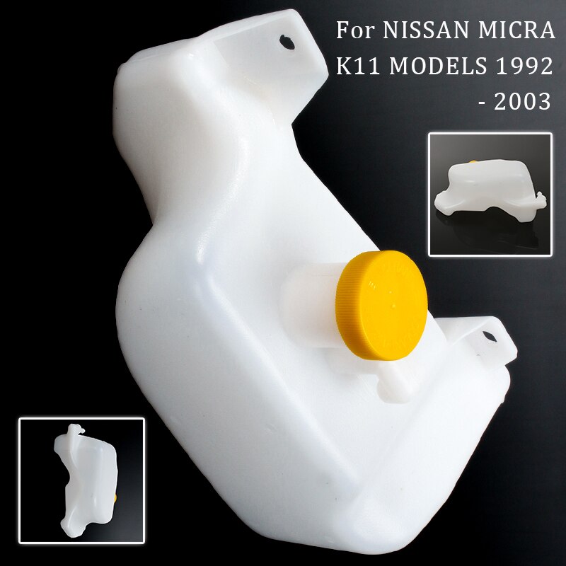 Auto Koelvloeistof Expansie Water Tank Met Cap Voor Nissan Micra K11 Uitbreiding Water Fles Cap 1992-2002 21710-43B01