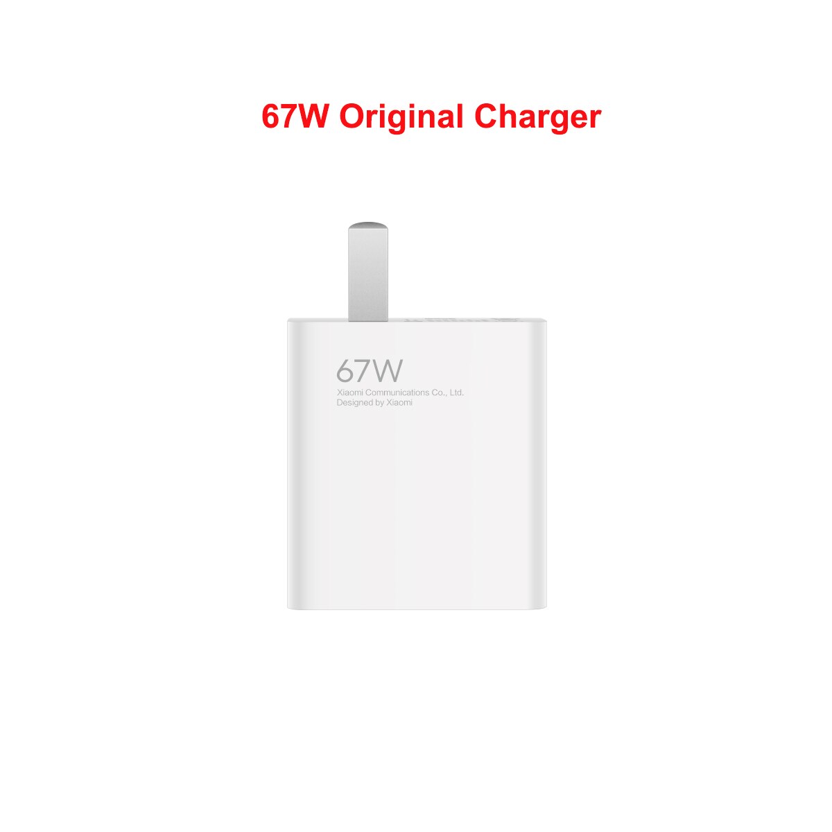 Xiaomi Original 33W 67W 120W Charger MDY-11-EX USB-A 5V-3A 9V-3A 12V-2.25A 20V-1.35A 11V-3A Max 100-240V 50/60Hz 0.7A: 67W Charger