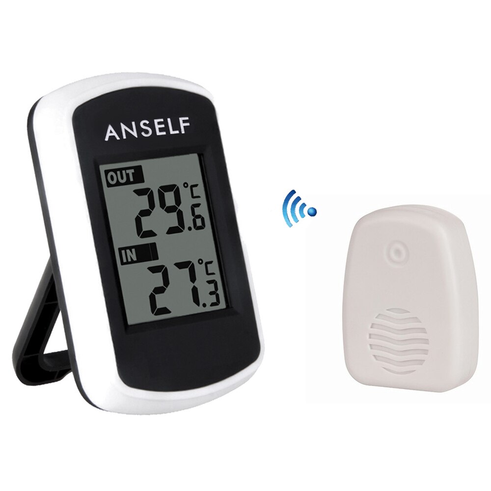 Weerstation Lcd Digital Wireless Indoor Outdoor Thermometer Temperatuur Meting Ambient Weer Tester