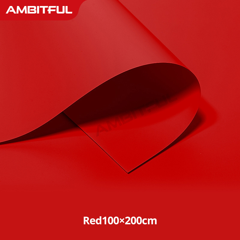 White Black Gray Green 100x200cm 120x200cm Photography Backdrop Paper Matte PVC Vinyl Seamless Background Seamless Water-proof: Brown