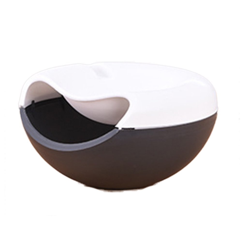 Dubbele Laag Meloen Zaad Schotel Zitkamer Plastic Droog Fruit Mand Lui Persoon Neemt Meloen Zaad Ware Droog Fruit Box