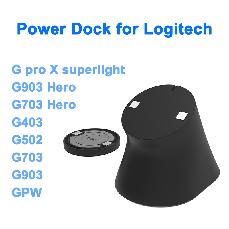 GPW – souris GPX sans fil, Base de chargement en plastique, FPS Mod pour Logitech série G G903 G502 G703, accessoire de Sport électronique très léger