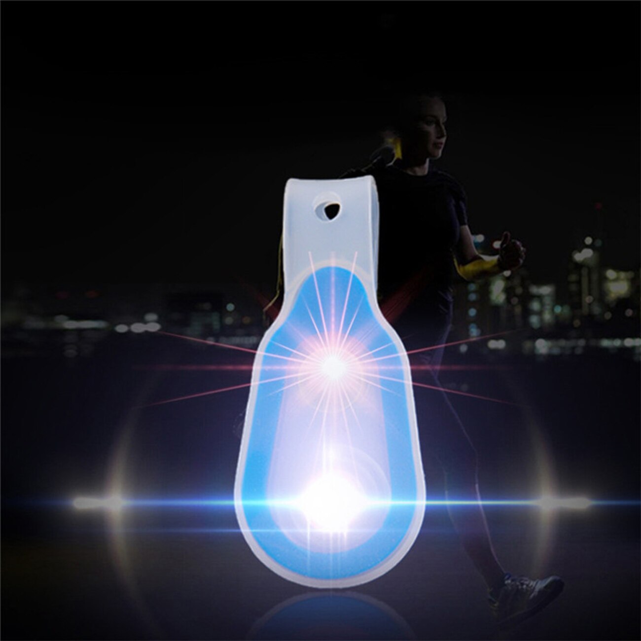 Draagbare Hand Gratis Led Zaklamp Clip Op Kleding Outdoor Led Magneet Nachtlampje Voor Camping Wandelen Klimmen Wandelen