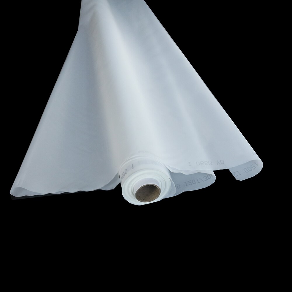 77T 55UM 165cm White FOR Polyester Silk Mesh Screen Mesh For Screen Printing