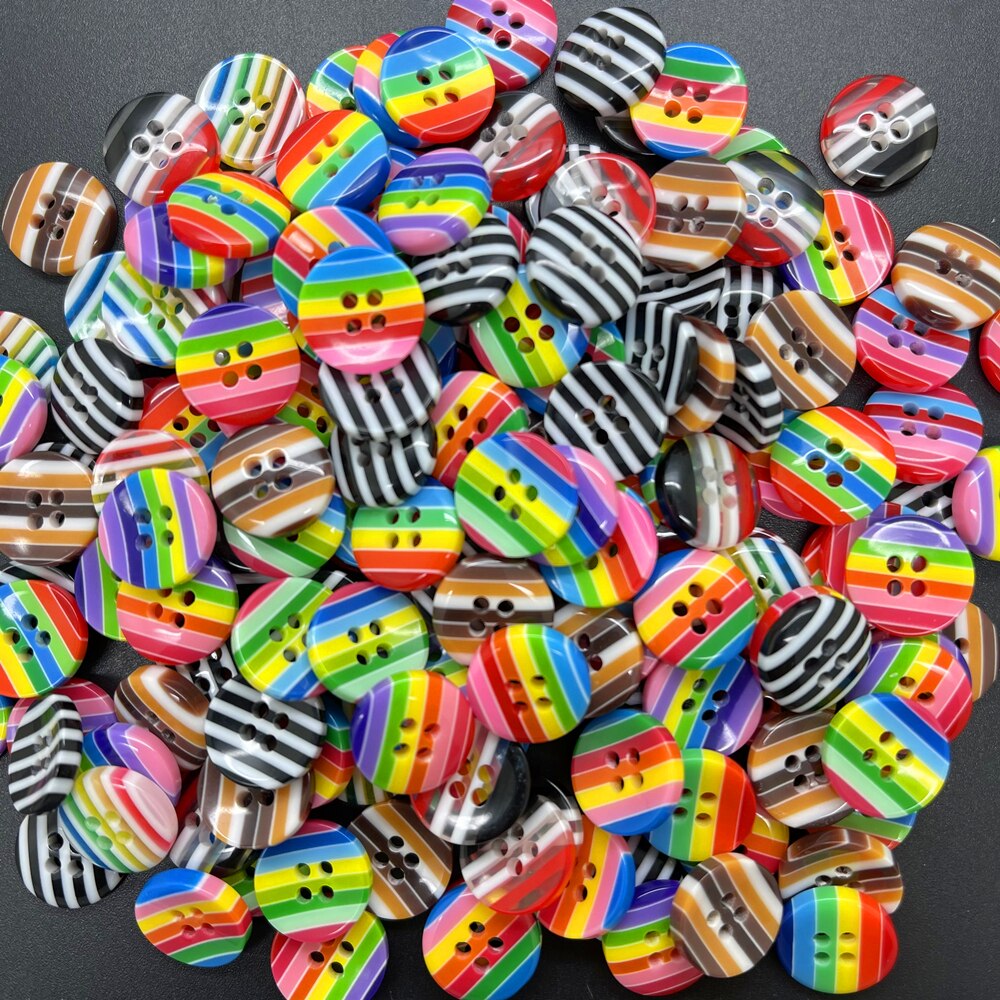 20 BOUTONS Acrylique BLEU Rond 15 Mm 2 Trous - Creation Couture Diy | LA BOUTIQUE DE KARINE