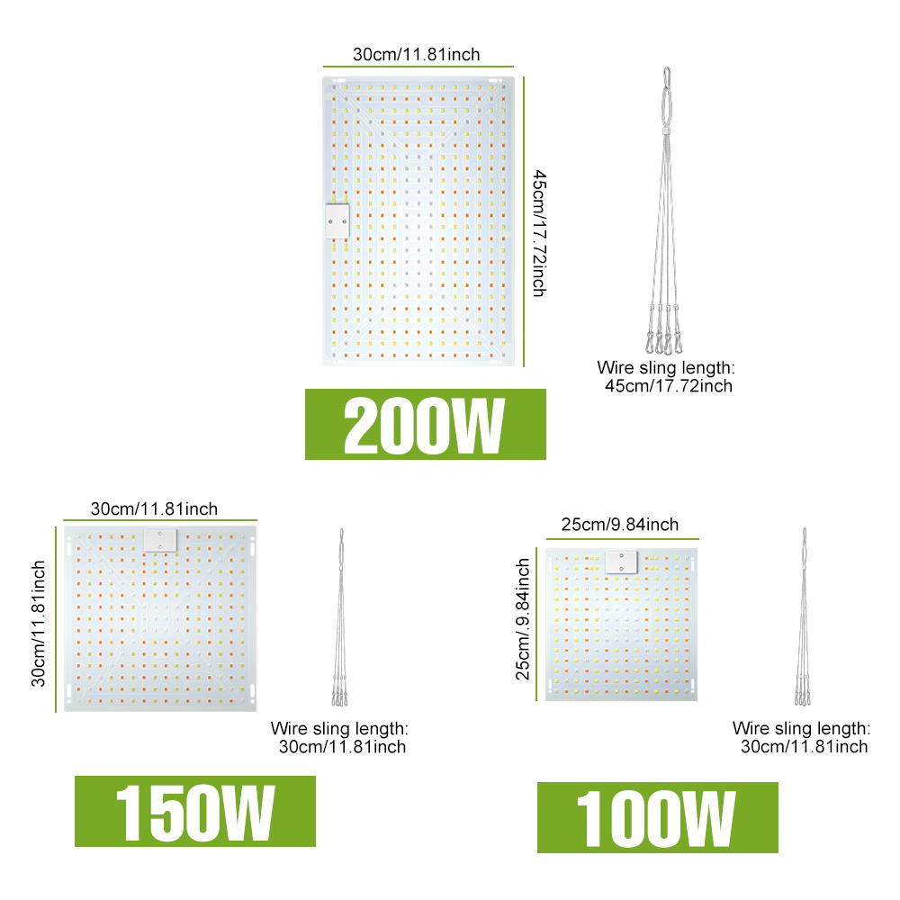 200W LED pełne spektrum światła do uprawy tablica kwantowa roślina lampa UV kryty sadzonka kwiatów hydroponiczna szklarnia uprawa warzyw