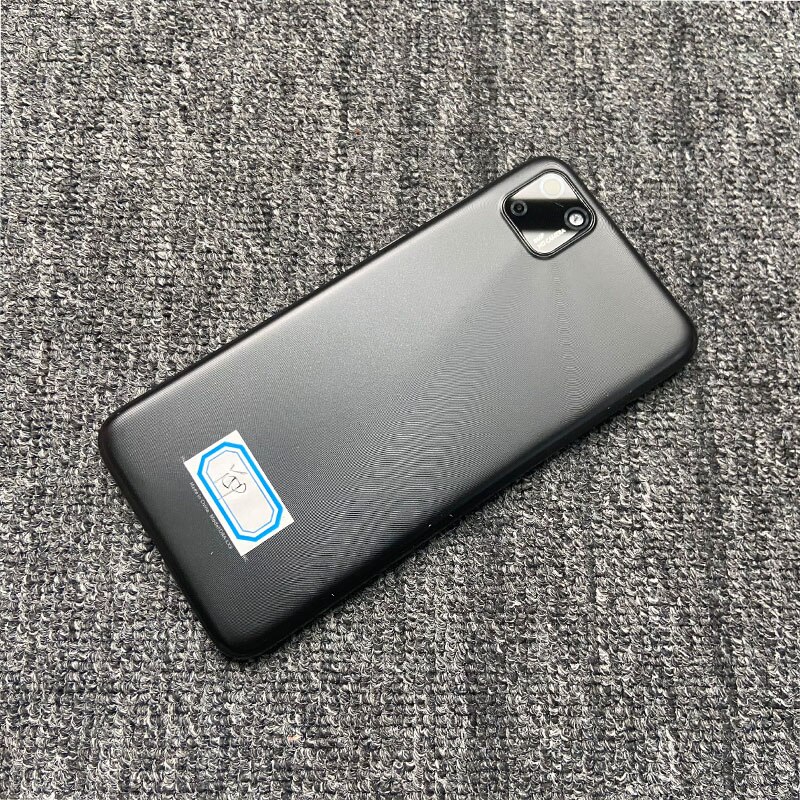 5.45 &quot für Huawei Y5P Zurück Batterie Abdeckung Glas Gehäbenutzen Hinten Tür fallen Mit Kamera Objektiv Seite Geschmack Y5 P DRA-LX9: Schwarz