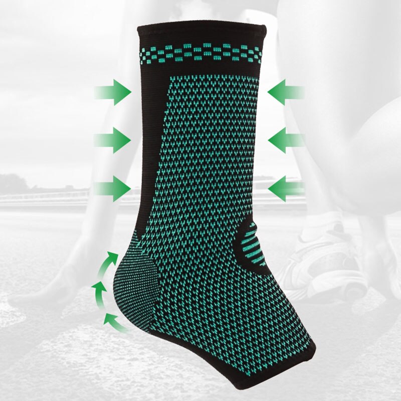 1 Paar Sport Enkel Beschermer Zachte Ademend Voet Warp Brace Ondersteuning Pad Voor Badminton Basketbal SAL99