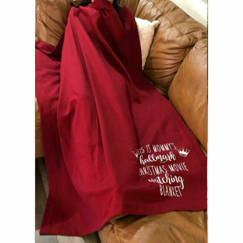 Arrivals Letter This is My Hallmark Christmas Soft Throw Blanket Movie Watching Blanket Funny Throws Festival