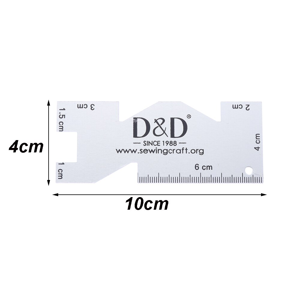 DIY Sewing Patchwork Ruler Quilting Grid Cutting Sewing Tailor Student Craft Metal Ruler Handmade Accessories Sewing Ruler