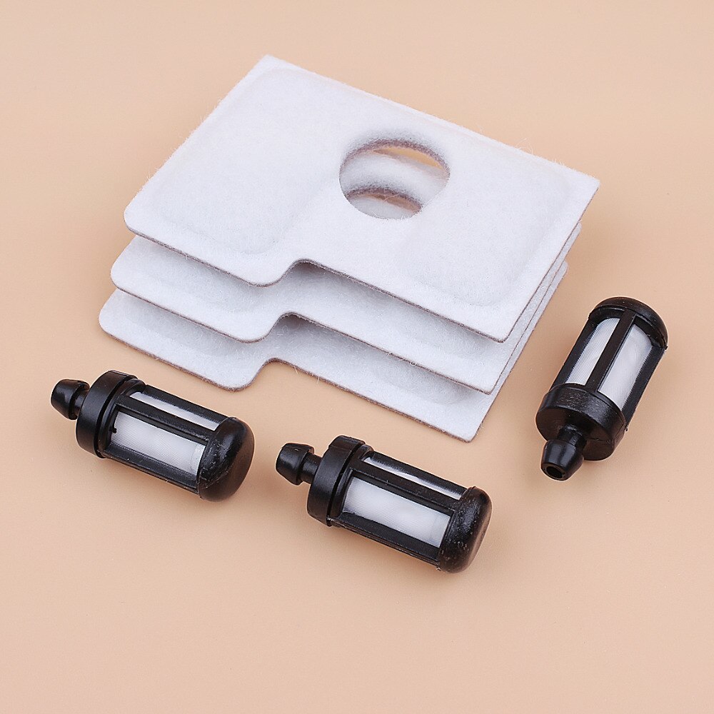 Kit de reparación de filtro de aire de doble capa para Stihl MS180 MS 180 C MS170 018 017 motosierras de Gas piezas de repuesto 11301240800