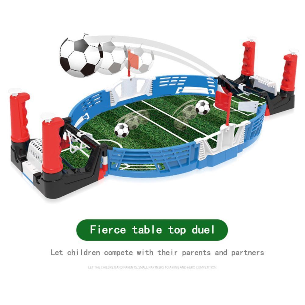 Mini bordsskiva fotboll brädspel set inomhus spel favorit bord barn spelar bord футбол fotboll dubbel barn настольный foo  e4 n 0
