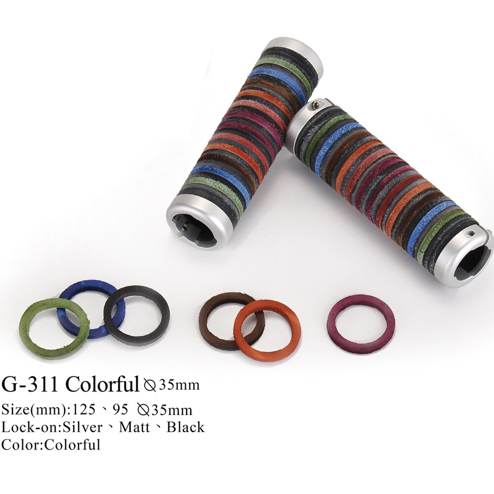 Gyes G-311 Leder Griffe Retro Rennrad 125MM Fahrra... – Vicedeal