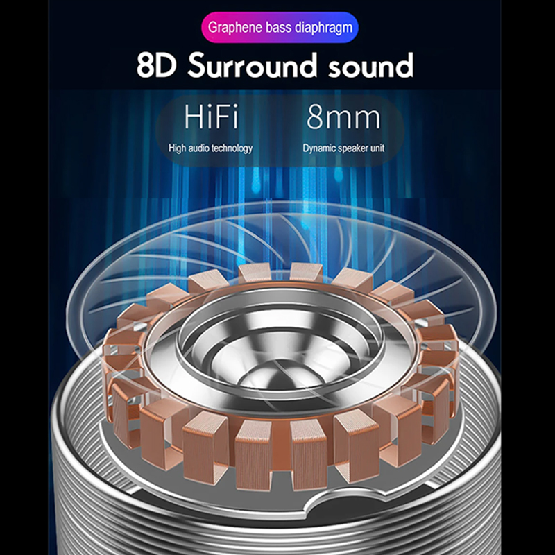 Xiaomi wireless headphones bluetooth 5.1 hifi stereo noise cancelling headsets sports gaming music headphones with microphone