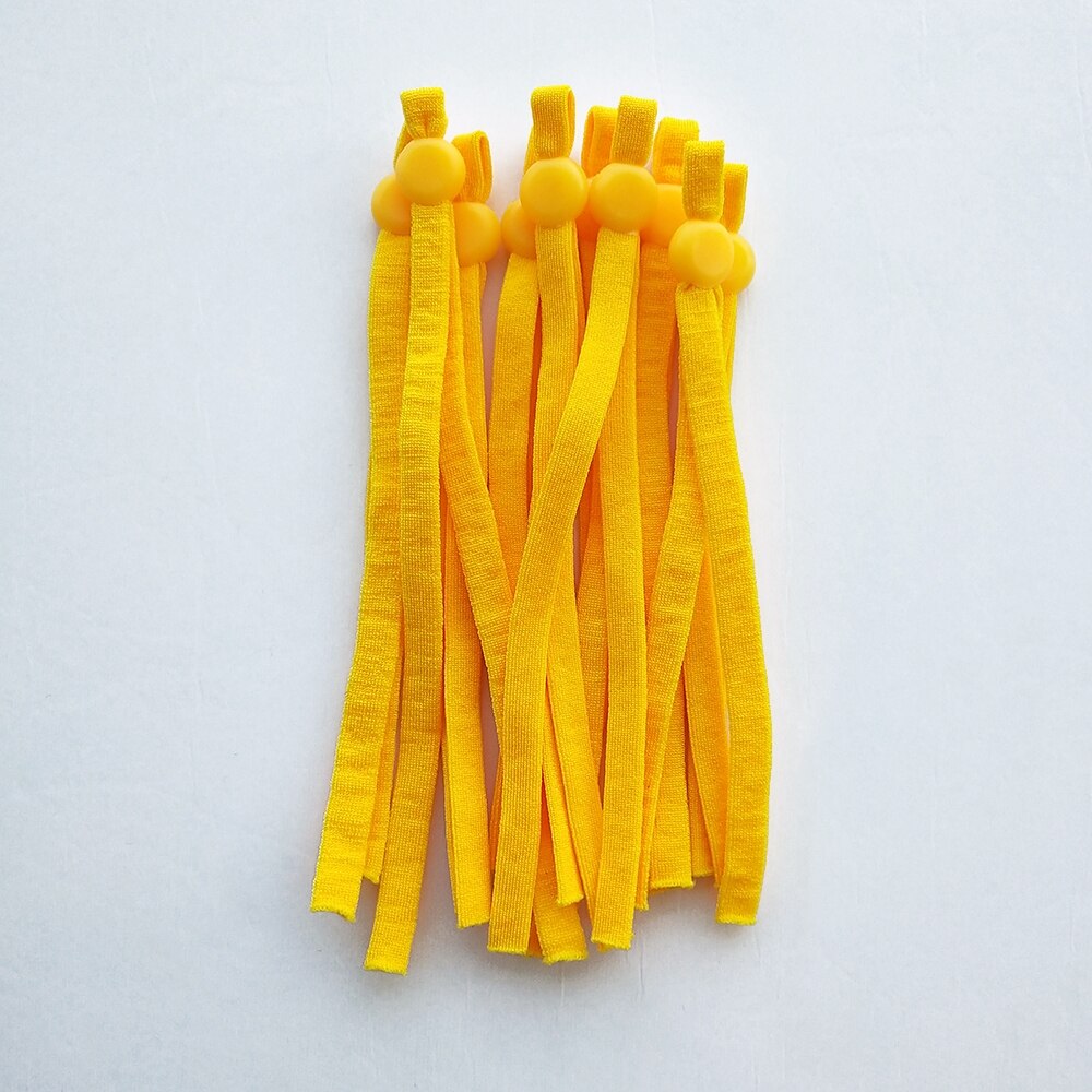 10 Pcs Diy Platte Masker Elastische Band Zwart Wit Rubber Touw Oor Opknoping Touw Verstelbare Zachte Elastische Naaien Ambachtelijke Accessoires: Color 8