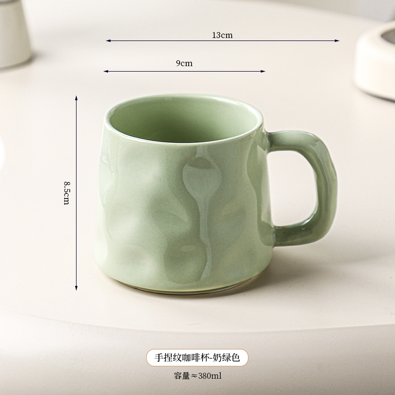 Wysokiej jakości filiżanki robić kawy Kubki o dużej pojemności robić użytku domowego, filiżanki robić popołudniowej herbaty, wysokiej jakości specjalne filiżanki robić kawy, Lattes.: Czerwony