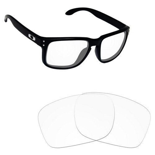 ToughAsNails Polarized Replacement Lenses for Oakley Holbrook Mix Frame - Varieties: Clear