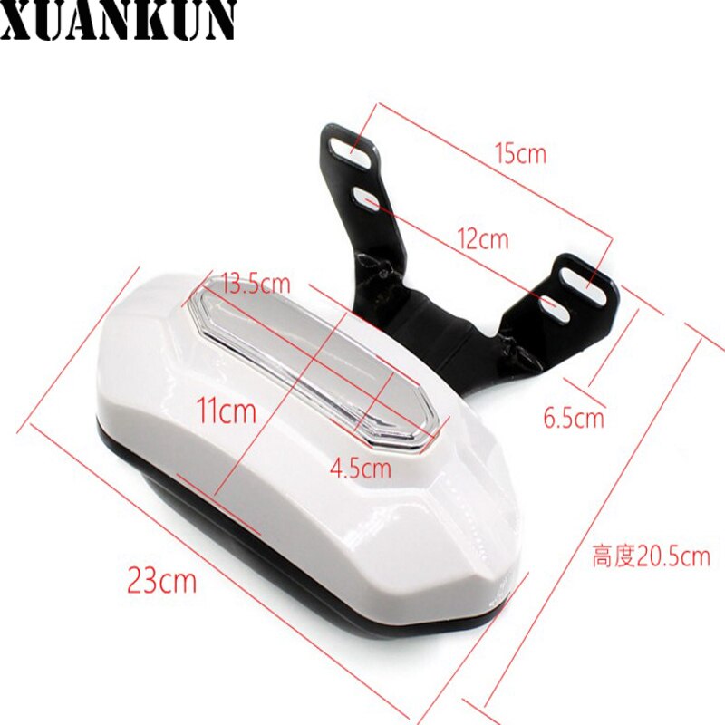Xuankun elektrisk skoter ryggstöd motorcykel tillbehör ryggstöd elbil ryggkudde