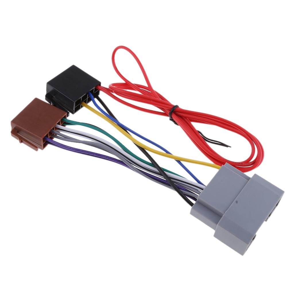 Car Stereo ISO Wire Connector Harness CD Player Plug For NITRO