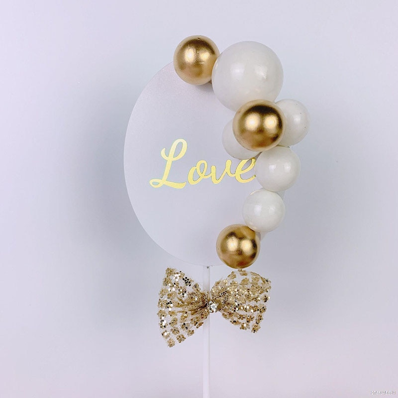 1 Pc Bruiloft Verjaardag Cake Topper Gelukkig Birthday Party Kids Favor Cake Vlag Huwelijk Dessert Topper Decoratie Supply