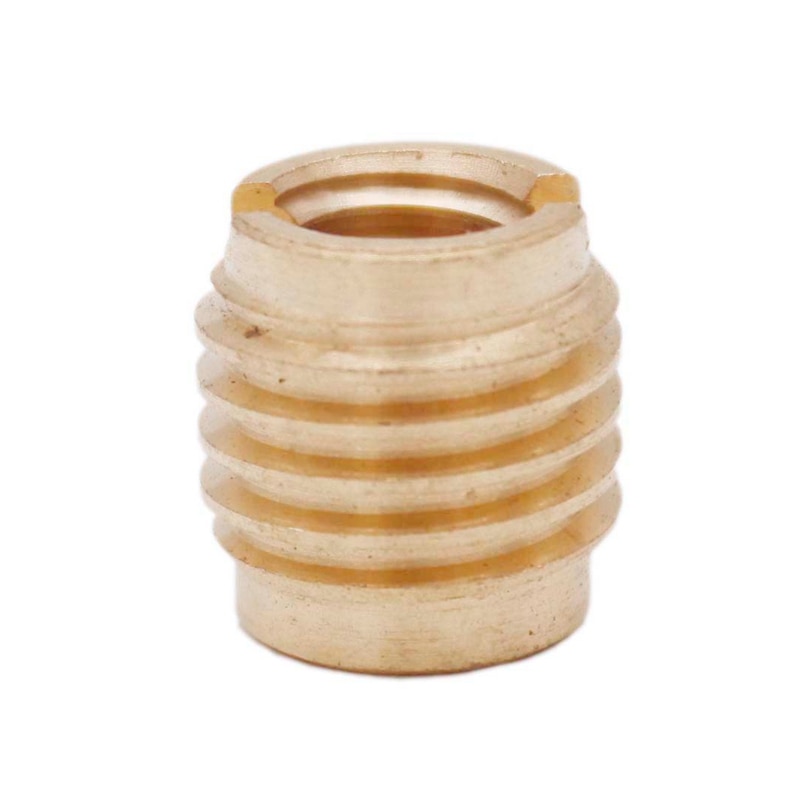 Brass Dual-Threaded Insert for Wooden Tap Handle Beer Tap Handle Insert 3pc/lot Homebrew Hardware