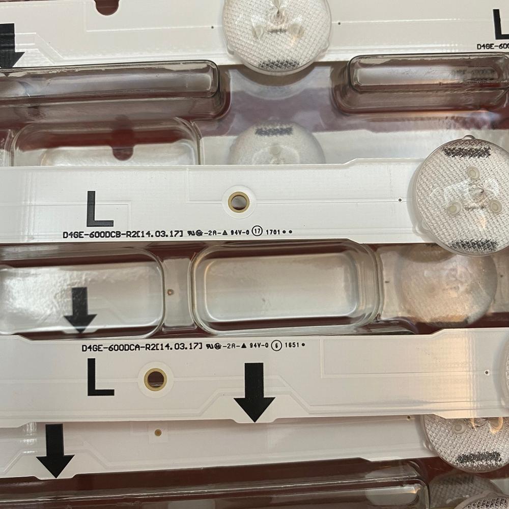 14pcs/set LED backlight strip for UE60H6250 UE60H6300 UE60H6200 UN60H6350 UE60H6270 UE60H6300 UE60J6240 D4GE-600DCA-R2 600DCB-R2