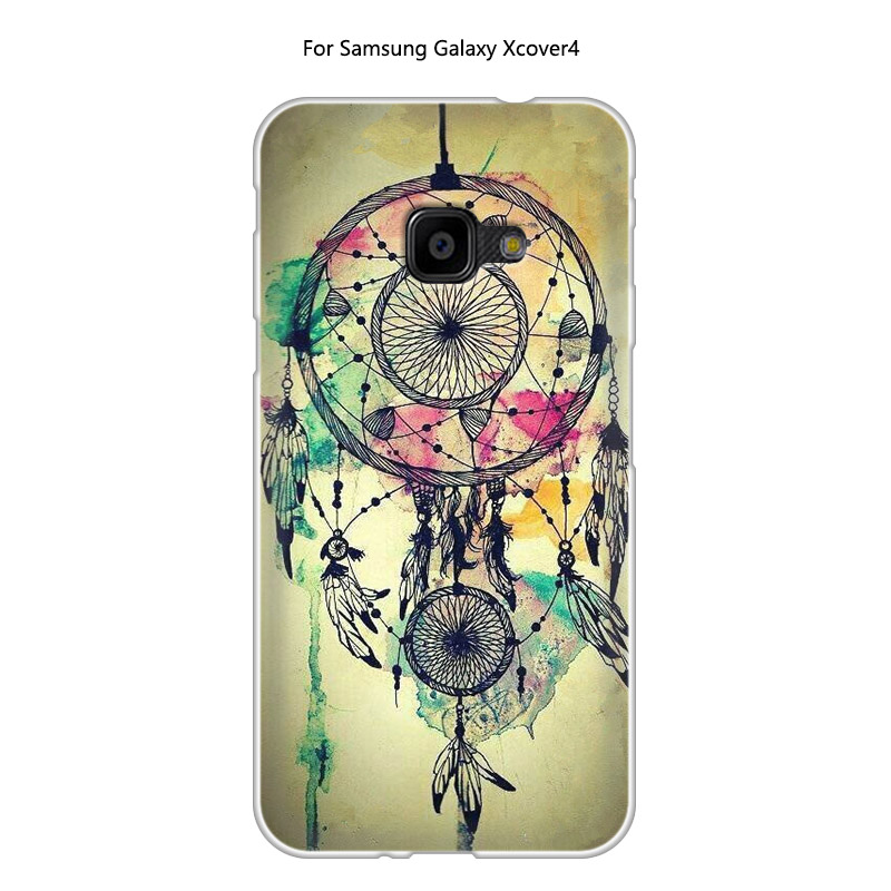 JURCHEN pokrowiec do Samsung Galaxy XCover 4 pokrowiec silikonowy G390F Cartoon śliczny 3D TPU miękki do Samsung Galaxy X pokrowiec 4 pokrowiec Xcover4: 15