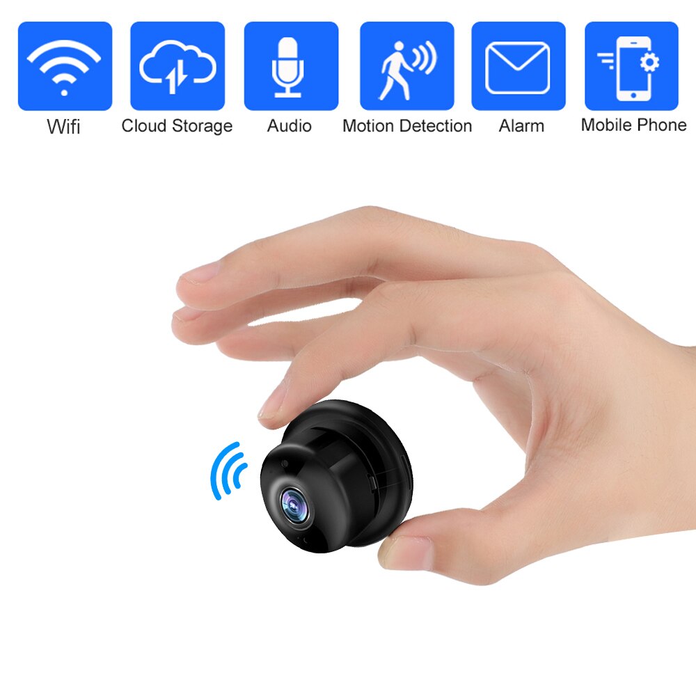 1080P HD Draadloze Mini IP Camera IR Nachtzicht Micro Camera Home Security Surveillance WiFi Babyfoon Camera