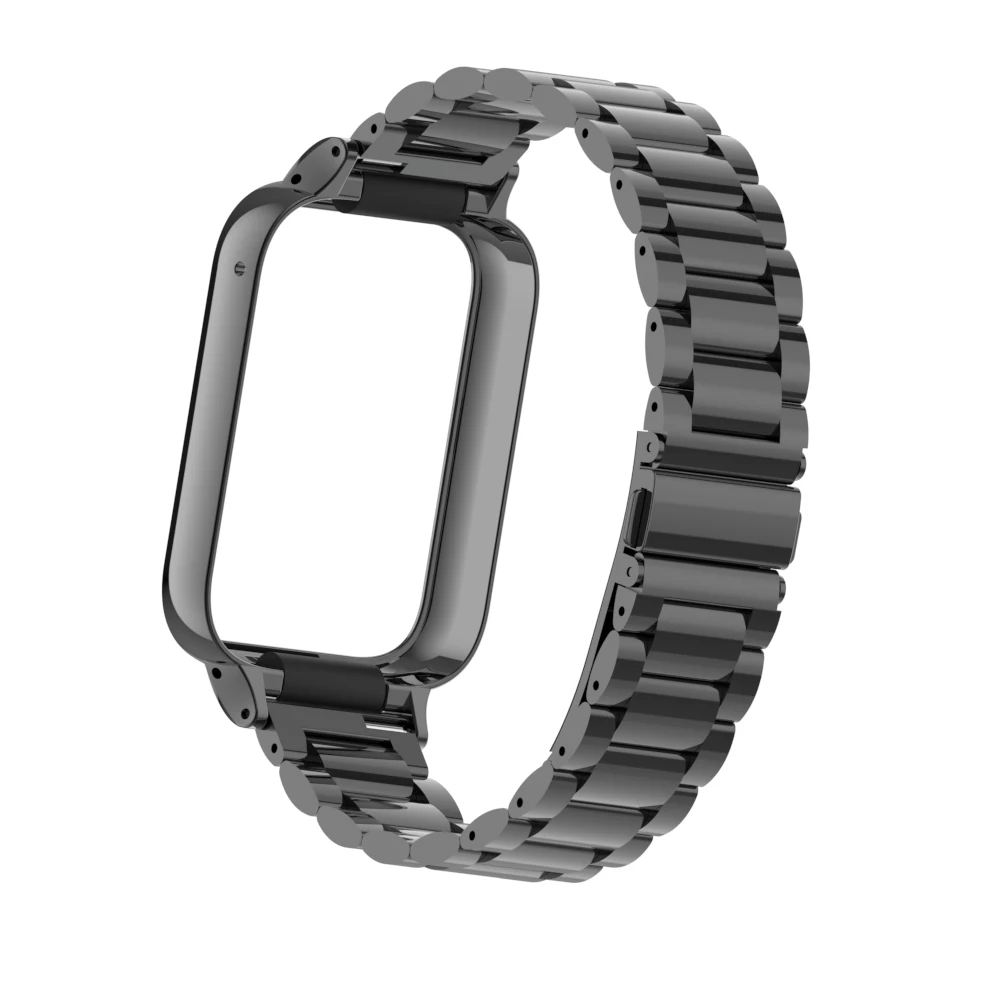 Metal Strap for Xiaomi Mi Band 8 7 Pro WirstBand Stainless steel Bracelet Watchband Smart Miband 7 8 Pro Protective Cover correa