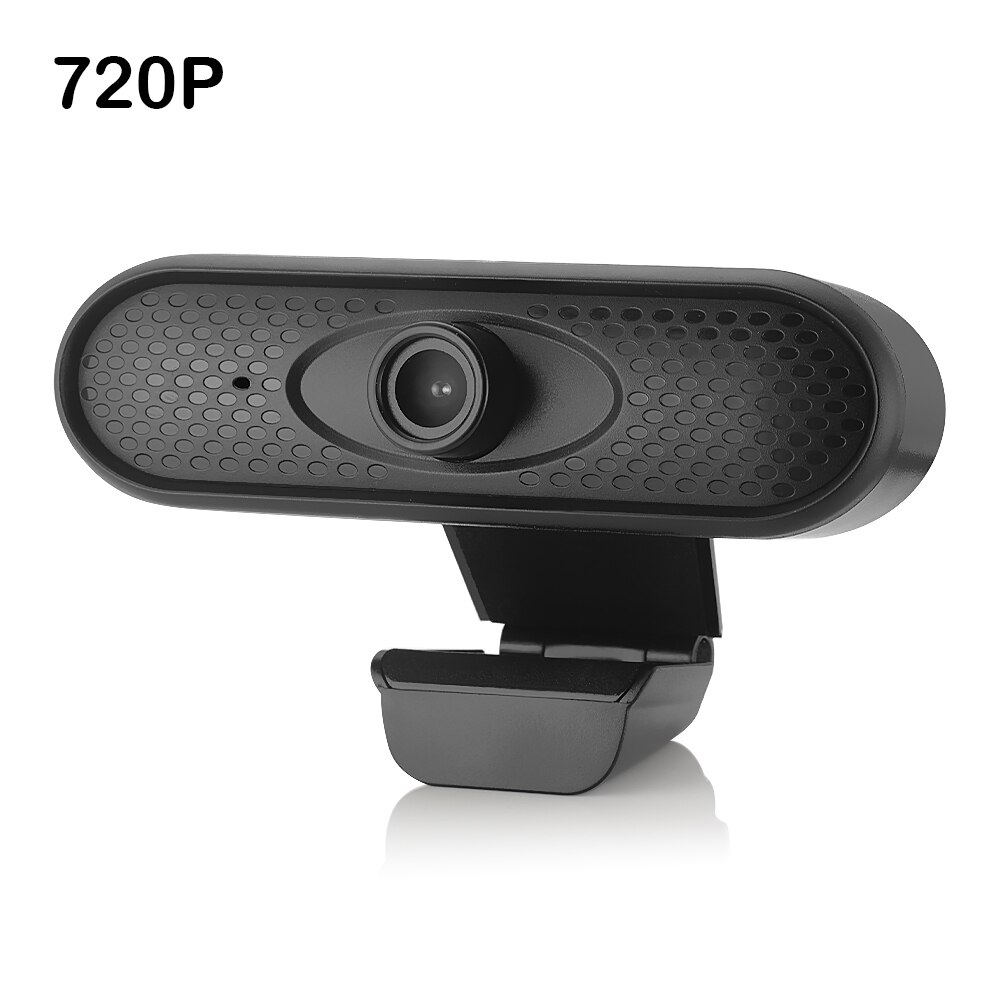 Full HD 1080P Webcam USB PC Computer Camera with Microphone Driver-free Video Webcam for Online Teaching Live Broadcast: 720P