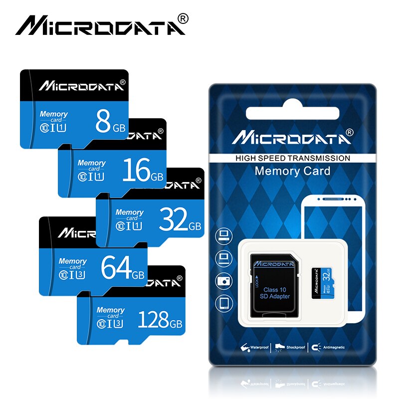 Micro Sd-kaart 8Gb 16Gb 32Gb 64Gb 128Gb Sdxc/Sdhc Class 10 Tf Flash geheugenkaart Microsd 32Gb Mini Sd-kaart Voor Smartphone/Camera